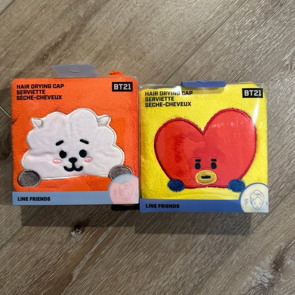 BT21 Hair Towels